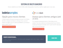 Tablet Screenshot of cobregratis.com.br